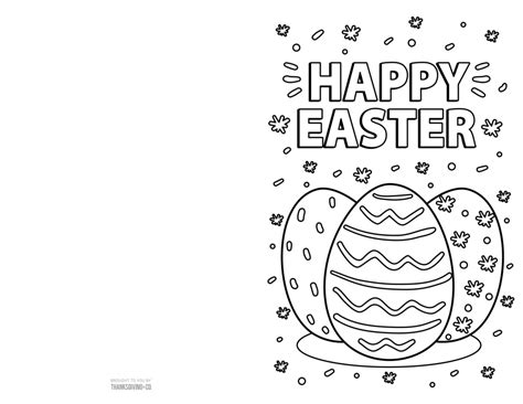 easter card template printable