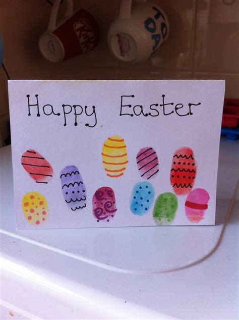easter cards for toddlers