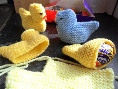 Easter Chick Easy Knit