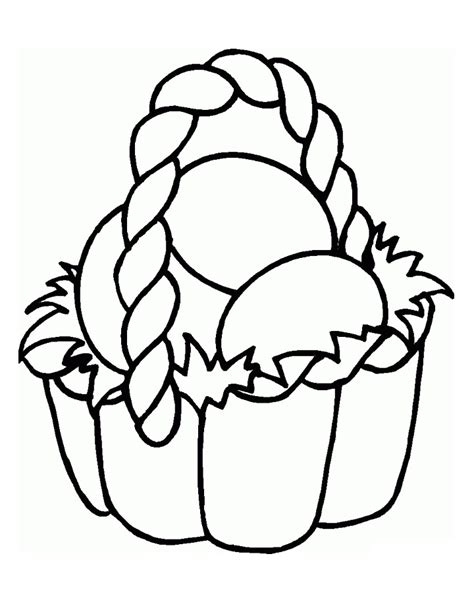 easter colouring pages for preschoolers
