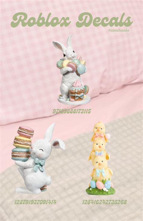 Easter Decals Bloxburg