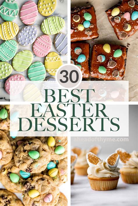 easter dessert recipes for a crowd