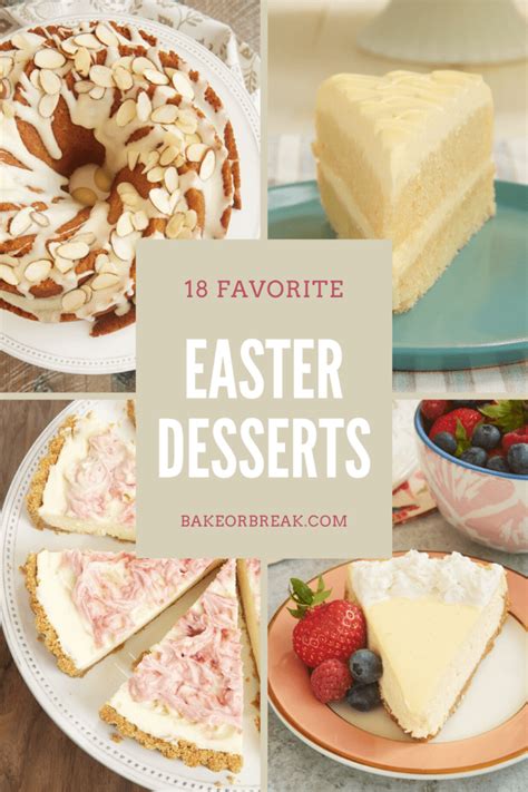 easter desserts for a crowd