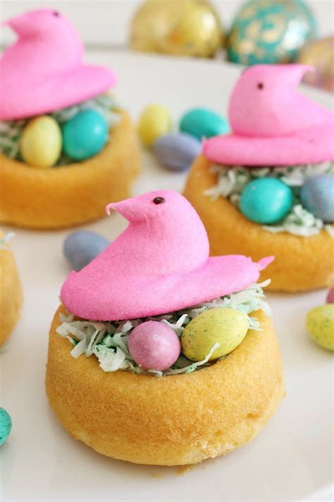 easter desserts made with peeps