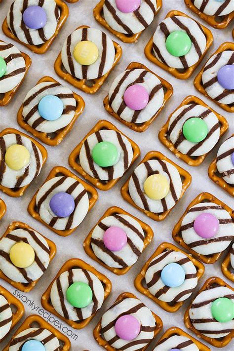 easter desserts pretzel