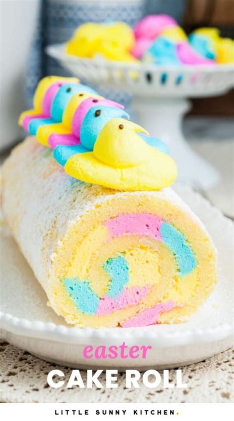 easter desserts roll cake