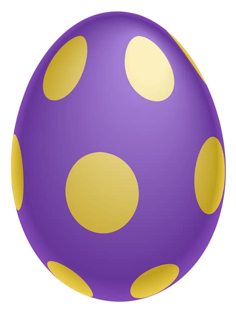 easter egg clipart no background