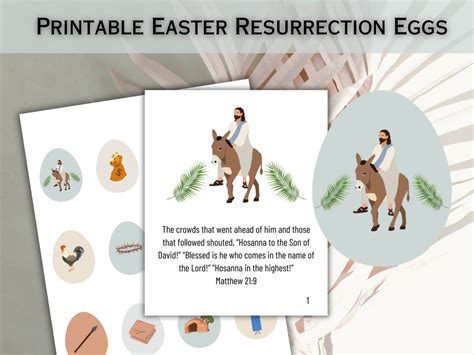 Easter Egg Hunt Jesus Printable