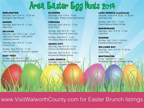 easter egg hunts near me 2024