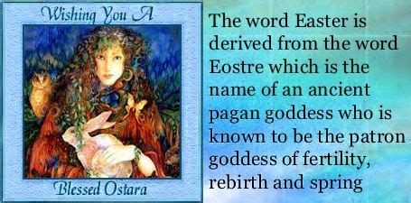 easter egg meaning goddess of fertility