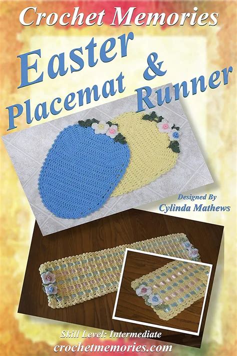 Easter Egg Placemat Crochet Pattern