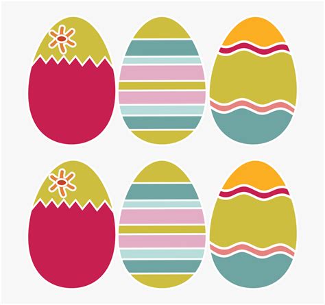 easter egg template clipart