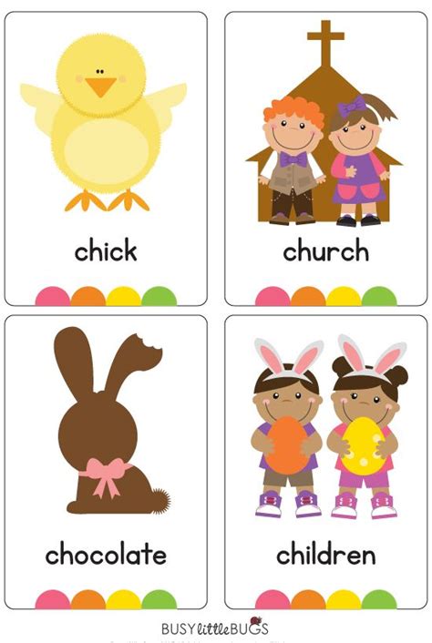 Easter Flashcards Pinterest
