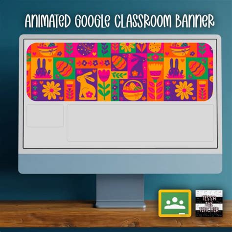 Easter Google Classroom Banner