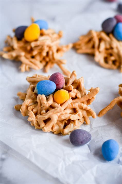 easter haystack desserts