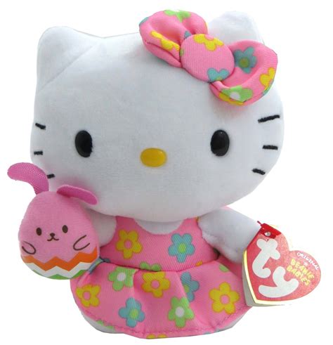 easter hello kitty stuffed animal with dress