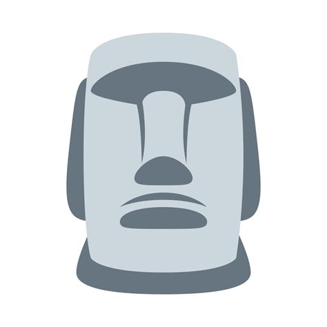 easter island head emoji copy and paste