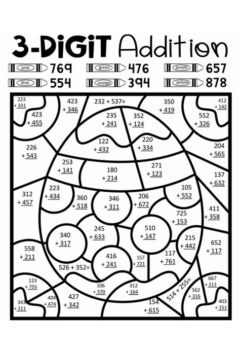 Easter Math Worksheets 8Th Grade