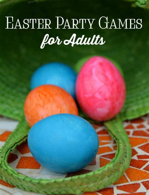 easter party ideas for adults indoors