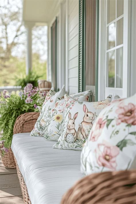 Easter Porch Pillows