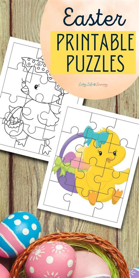 Easter Printable Puzzles Middle School