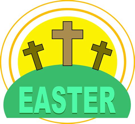 easter religious free clip art