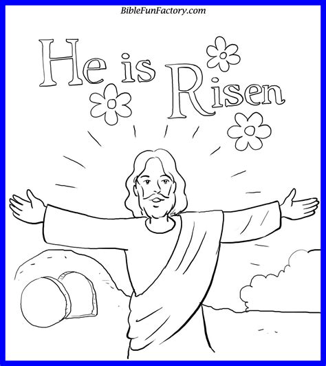 easter resurrection coloring pages