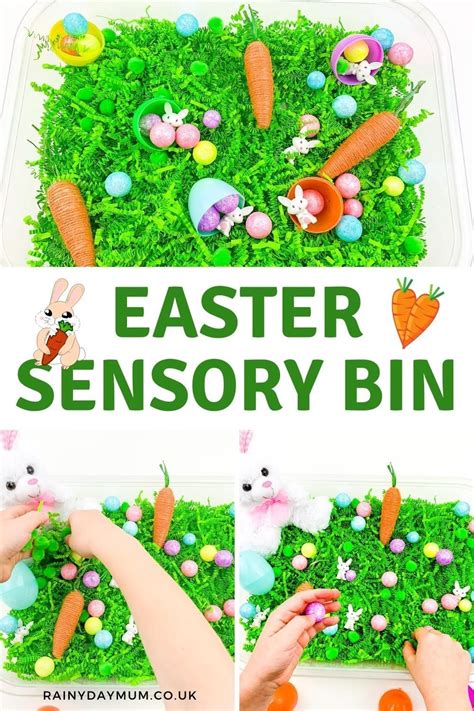 Easter Sensory Bin Benefits