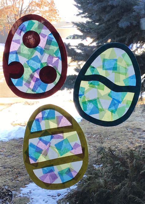 Easter Stain Glass Printables