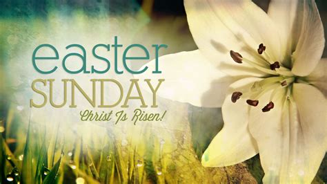 easter sunday is what