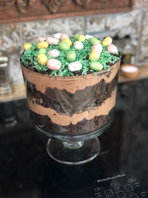 easter trifle desserts oreo