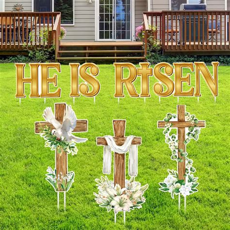 Easter Yard Decorations Religious