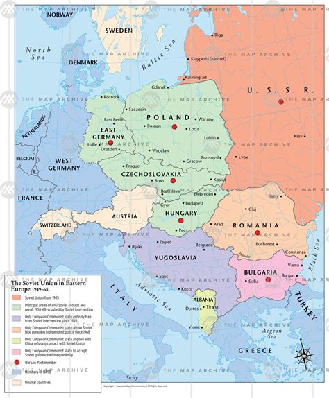 Eastern Europe And Former Ussr Map Quiz