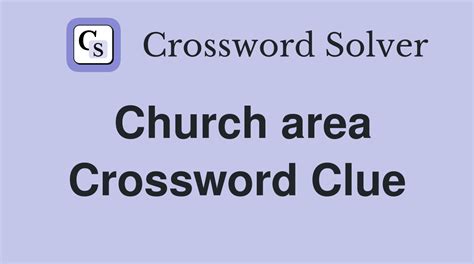 eastern church areas crossword