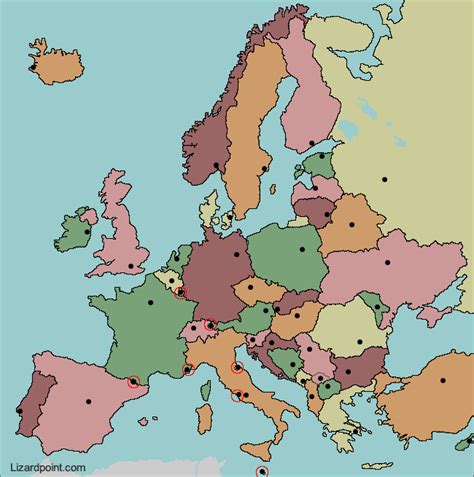 eastern europe capitals map quiz