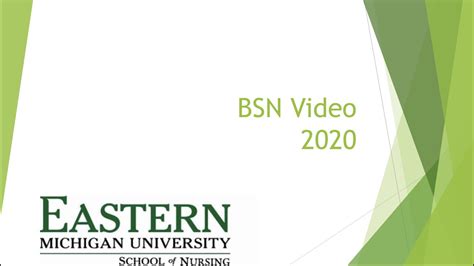 eastern michigan university online rn to bsn