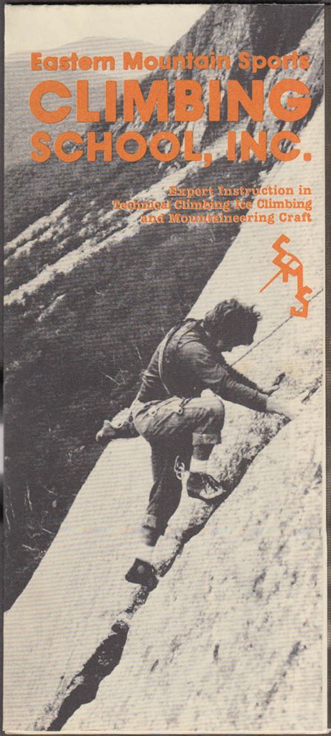 eastern mountain sports climbing school