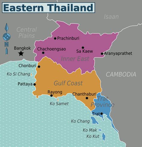 eastern region of thailand