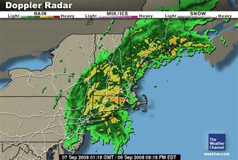 eastern seaboard weather map