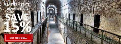 eastern state penitentiary coupon 2017