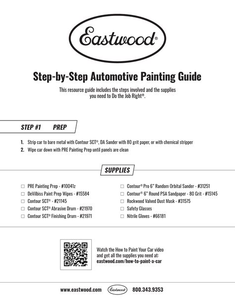 Eastwood Paint Tutorial