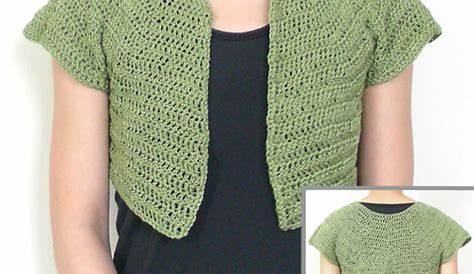 Easy Bolero Jacket Crochet Pattern Lace