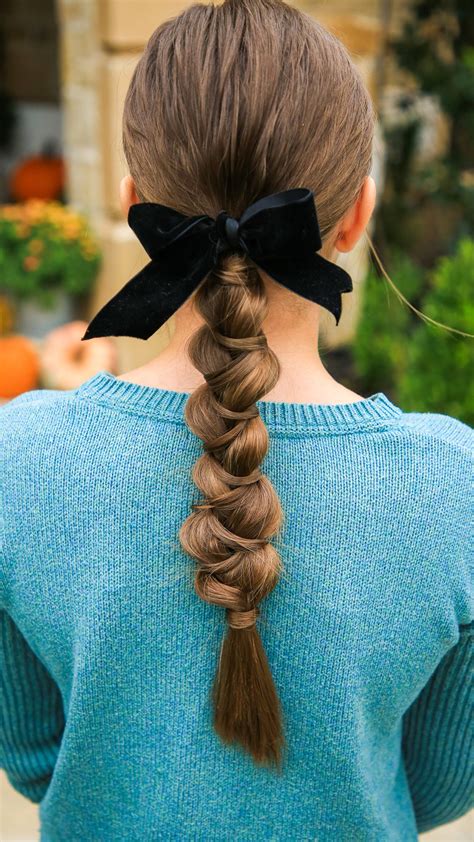 How to Create a Dutch Loop Braid Cute Girls Hairstyles