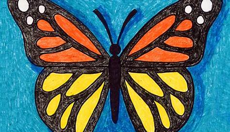 Butterfly Drawing For Children at GetDrawings | Free download