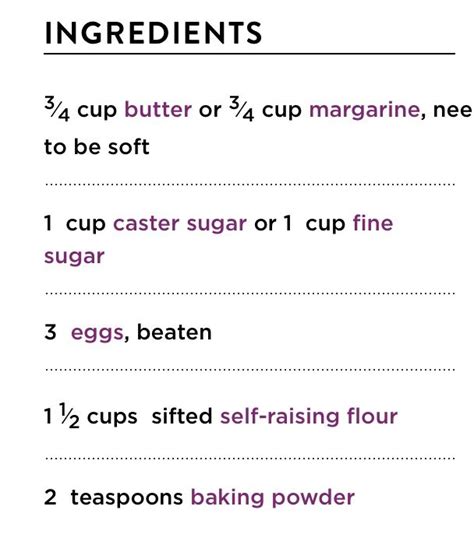 Easy Cake Recipes Measured In Cups