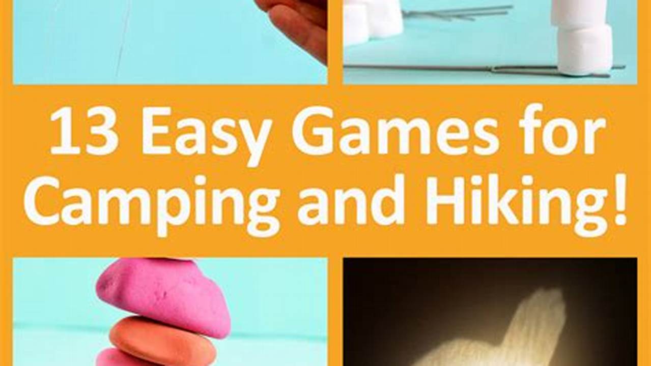 Easy Camp Games with No Equipment