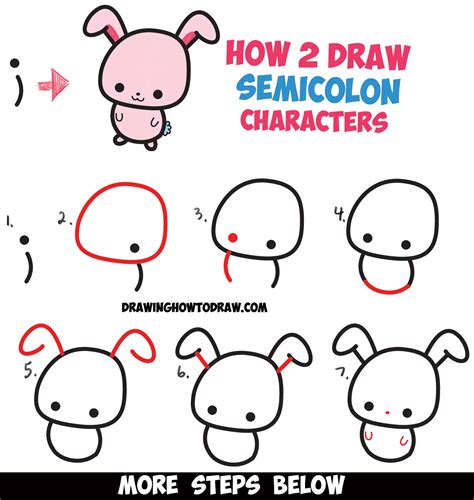 Step By Step Drawing Cartoon Characters at GetDrawings