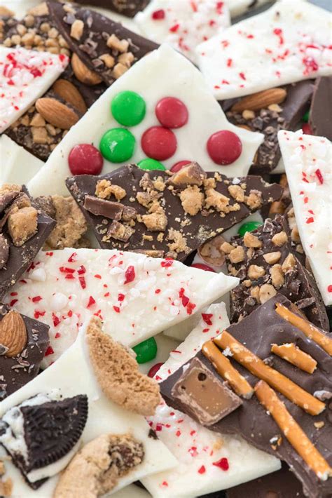 Easy Christmas Chocolate Bark