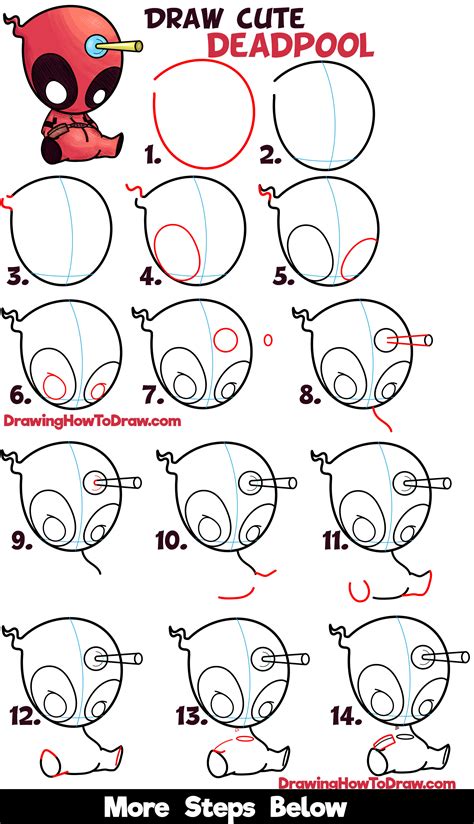 How to Draw a Cute Cartoon Rubber Ducky Easy Step by Step