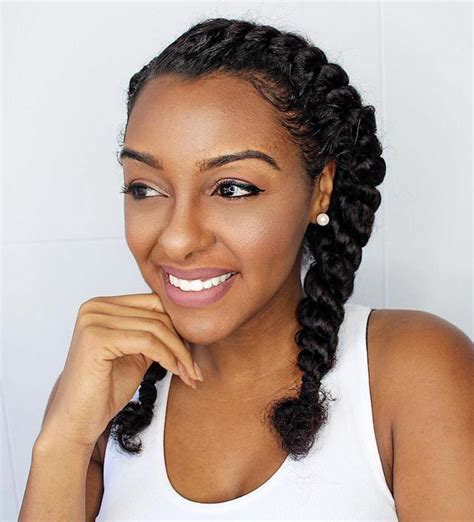 20 Fun Twisted Hairstyles for Natural Hair African American Hair Ideas Pretty Designs